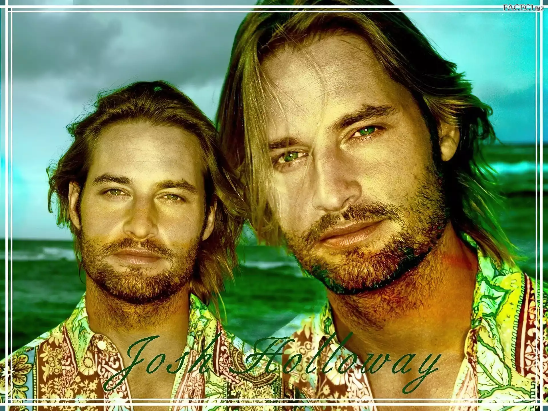 Josh Holloway, Zagubieni, zarost, Serial, Lost